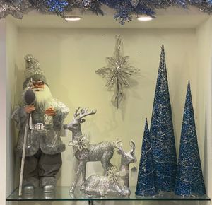 SANTA DECOR C/MUS C/MOV 30X22. - 160-4503220